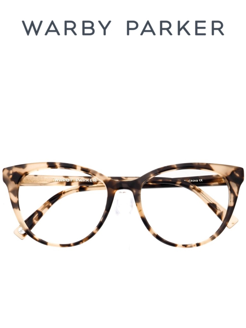 Warby Parker Eyeglasses- Haley 223- Opal Tortoise